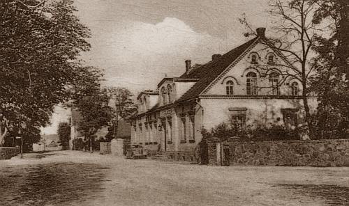 Historyczne zdjęcie domu sprzed II wojny światowej